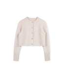 The Collective Mohair Flower Button Cardigan