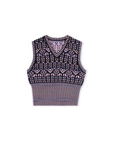 Story Mosaic Knit Vest