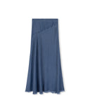 Shift Angled Seam Maxi Skirt