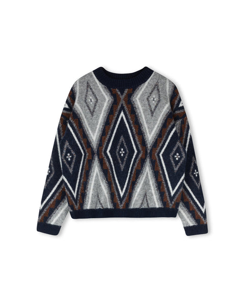 Tweed Shape Detailed Sweater