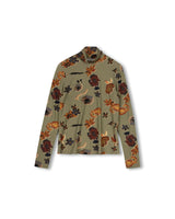 Modelle Cotton Printed Turtleneck