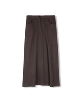 Beige Carlo Maxi Skirt