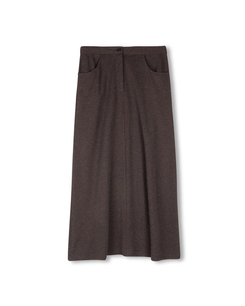 Beige Carlo Maxi Skirt