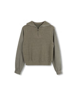 Slate Linor Crochet and Cupro Top