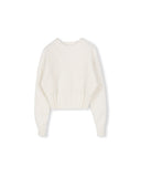 Slate Chunky Knit Zigzag Sweater