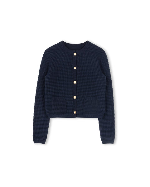 Novella Knit Gold Button Cardigan