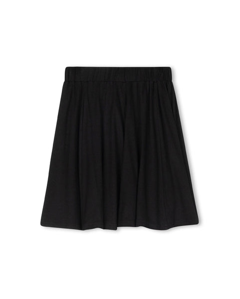 Hello Yellow Paneled Shell Skirt