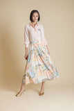 Georgette Flairy Floral Skirt