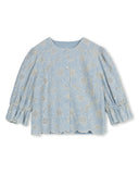 Novella Eyelet Flower Blouse