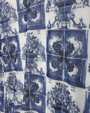 The Collective Crinkle Print Printed Mesh Top