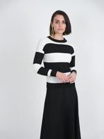 Vivid Combo Ribbed Sweater