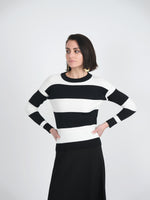 Vivid Combo Ribbed Sweater