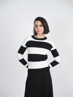 Vivid Combo Ribbed Sweater