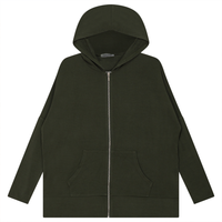 Unclear Oversize Zip Up Hoodie