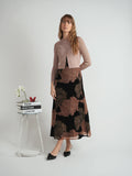 Birt UK Flocked Velour Print Jumper