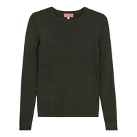 QEW Rib Knit Crew Top