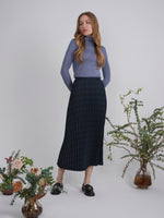 Vivid Plaid Accord Skirt