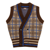 Coco Plaid Double Breasted Vest