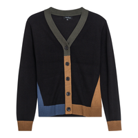 MiuMax Color Block Cardigan