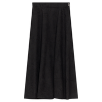 Oops A-Line Suede Skirt