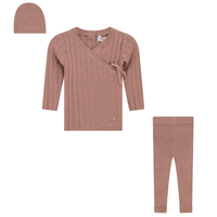 Charlotte & George Textured Rib Knit Set