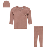 Charlotte & George Textured Rib Knit Set