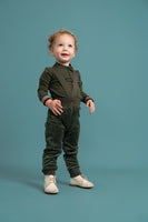 FYI Velour Overall Set w Stripe Pockets