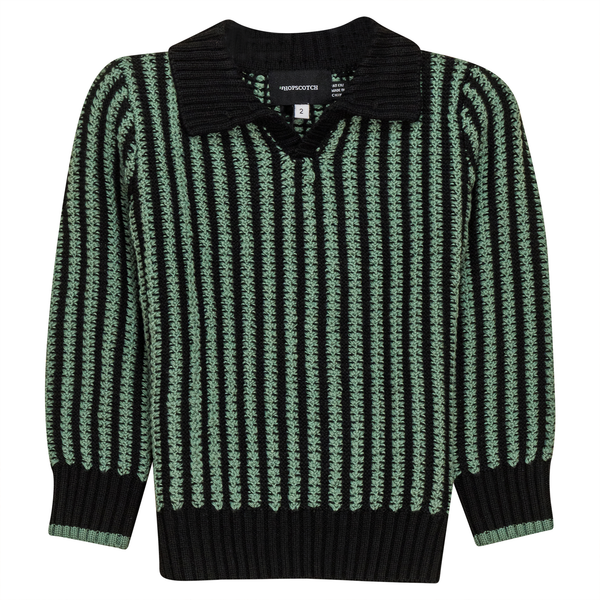 Hopscotch Stripe Textured Sweater