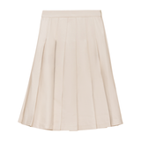 Aspect Stretch Leather Pleated Skirt