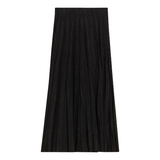 Aspect Corduroy Crinkle Pleated Skirt