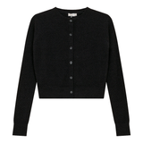 Aspect Textured Rib Knit Crop Cardigan