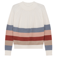 Unclear Low Stripe Sweater