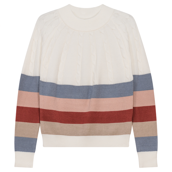 Unclear Low Stripe Sweater