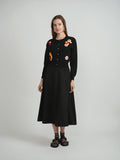 Mademoiselle Floral Applique Cardigan