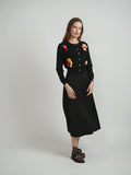 Mademoiselle Floral Applique Cardigan
