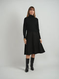 Versatile Corner Flowers Turtleneck
