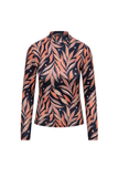 Riff Print Mock Top