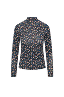 Riff Print Mock Top