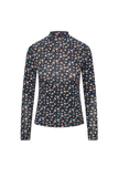 Riff Print Mock Top