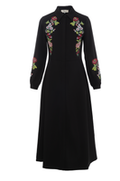 Club Malibu Flower Embroidery Dress
