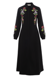 Club Malibu Flower Embroidery Dress
