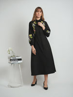 Club Malibu Flower Embroidery Dress