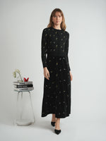 Birch Little Flowers Dress w/ Cardigan Set