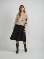 Birt UK Side Abstract Print Top