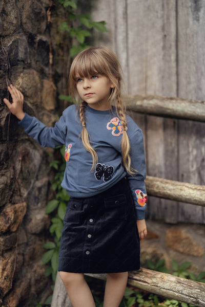 Charlotte & George Butterfly Sweatshirt