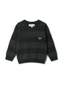 Charlotte & George Textured Knit Vneck Sweater