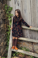 Clo Floral Pleated Print Dress