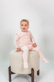 Fragile Front Scallop Footie w Hat