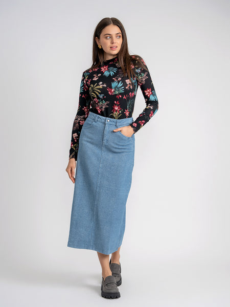 Aspect Jaquard Print Top