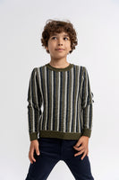 No18 Vertical Stripe Sweater